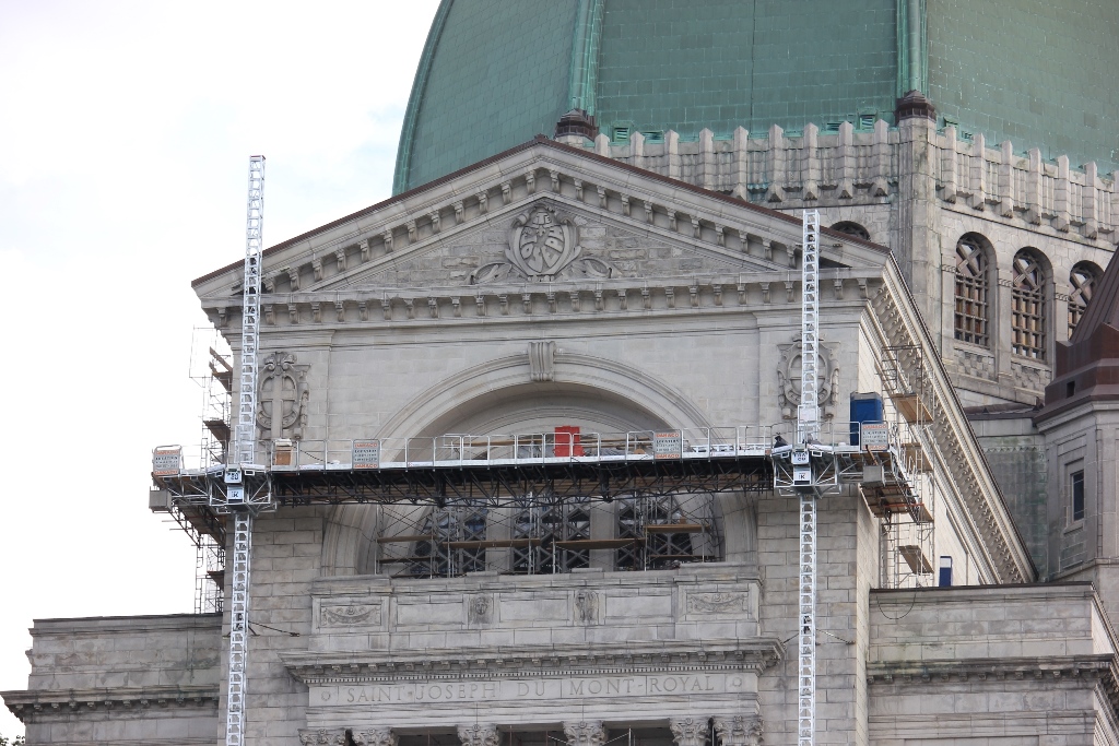 Fraco FRSM-20K double mast configuration - St-Joseph Oratory